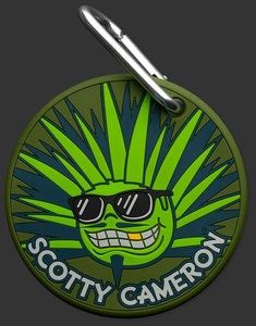 スコッティ・キャメロン Scotty Cameron - Putting Disk - Agave Man - Lime バッグ タグ パッティングディスク アガベマン 新品