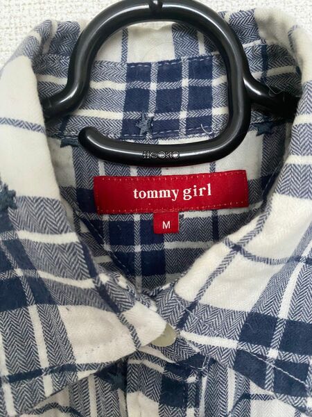 Tommy girl ネルシャツ