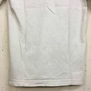Martin Margiela メゾンマルジェラ ⑩ Vネック Tee tシャツ 半袖 薄グレー 無地 XS コットン トップス カットソー の画像7