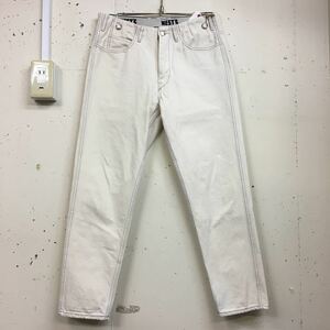 WEST'S OVERALLS ホワイトデニム テーパード w32 白 ホワイト パンツ コットン 日本製 