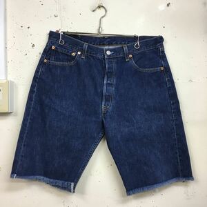 90s 90年代 Levis リーバイス 501 カットオフ USA製 w36 デニム パンツ 