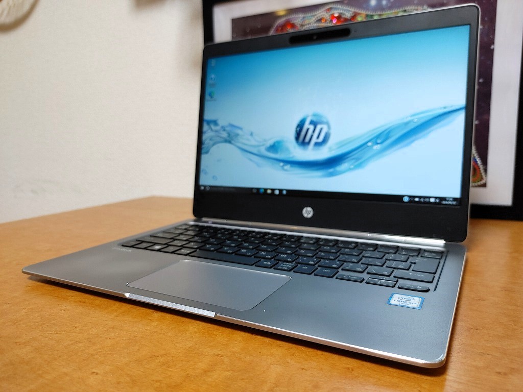 美品 8台限定 超軽量1kg以下!Hp-Folio-G1 12.5型FHD・M3-6Y30・8GB