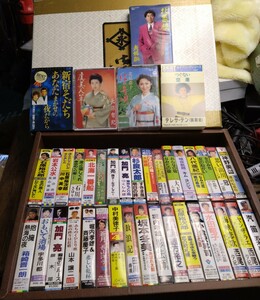 カセットテープ 演歌　まとめて　テレサ・テン　石原裕次郎　石川さゆり　北島三郎　五木ひろし　堀内孝雄　山本譲二　など