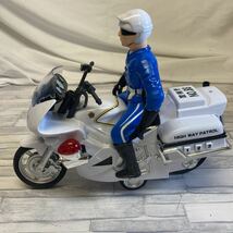 1294番　サウンドバイク　白バイ　パトカー　トイコー　おもちゃ　ジャンク品_画像3