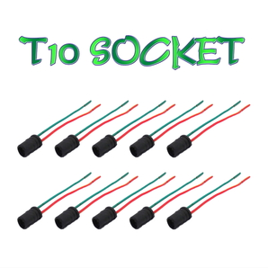 T10 T13 T15 T16 W5W ソケット LEDソケット ソフトタイプ 10個セットの画像1