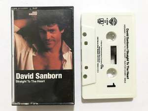 ■カセットテープ■デヴィッド・サンボーン David Sanborn『Straight To The Heart』ジャズ・フュージョン■同梱8本まで送料185円