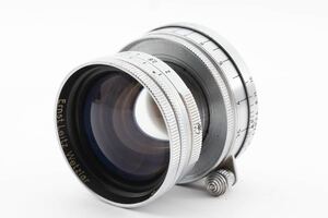 コーティング付美品＊Leica ライカ Ernst Leitz Wetzlar Summitar 5cm 50mm F2 Lマウント 沈胴式 後期 六角絞り