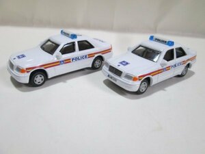  Mercedes Benz C Class Police 2 piece postage 300 jpy 