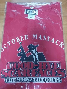 新品未使用品　GOODBYE SCARFACE 　Tシャツ　XLサイズ　THE MODS THE COLTS MACKSHOW 