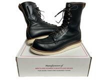 廃番 限定 8.5D REDWING レッドウィング 8829 BILLY BOOTS 8インチ ブラッククローンダイク 茶芯 ナイフポケット_画像1