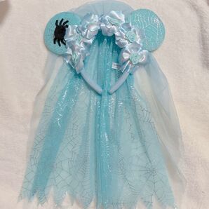 ディズニーハロウィン 花嫁カチューシャ
