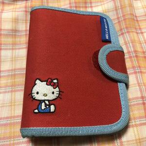 キティ　ハローキティ　キティちゃん　スケジュール帳カバー　カバー　布カバー　布　当時物　サンリオ　Sanrio