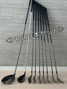 PRGR　GN502　ドライバー・アイアン・ウッドセット 　9本セット　