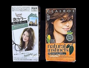 ☆リーゼ☆プリティア 泡カラー☆Liese Prettia☆ブリティッシュアッシュ☆おまけでCLAIROL☆NATURAL INSTINCTS☆U.S.A☆