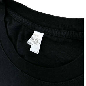 LOS ANGELES APPAREL ロサンゼルスアパレル 長袖 Tシャツ ブラック XLサイズ 6.5oz Garment Dye L/S MADE IN USAの画像2