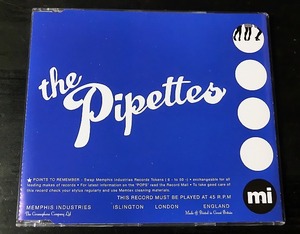 Pipettes 2曲 シングル CD ピペッツ 青ジャケ ドゥワップ 60年代風 UK 英国 ガールズポップ 女性コーラス レトロ ソウル オールディーズ