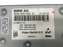 BM128 F01 KA44 750i Mスポーツ ビデオ スイッチ コントロール ユニット/モジュール ★エラー無し ★送料無料 ○_画像2