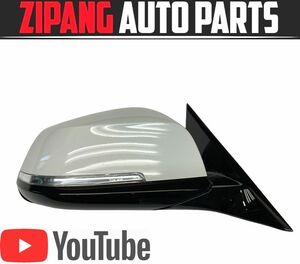 BM127 F30 8C20 320d Mスポーツ LCI 後期 右 ドアミラー 電格式/ウインカー付 ◆300 アルピンホワイト 【動画有り】○