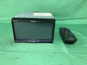 KI154 中古 パナソニック Panasonic カーナビ HDDナビ ストラーダ CN-HDS700TD フルセグ/DVD/CD 地図データ 2007年 リモコン付き 動作保証