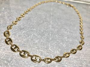  beautiful goods GIVENCHYji van si. necklace Gold 