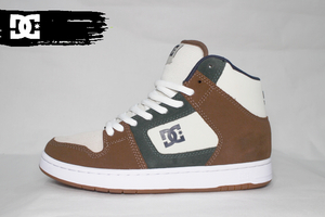 DC SHOES*27cm*MANTECA 4 HI S(XCCG)* Brown * спортивные туфли *ske колодка 