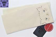 AS-10　新品本物百貨店新作　手袋　アナスイ　ANNA SUI　紫外線対策UVカット　日本製　フィンガーレスグローブ　着用したままスマホ操作OK_画像1