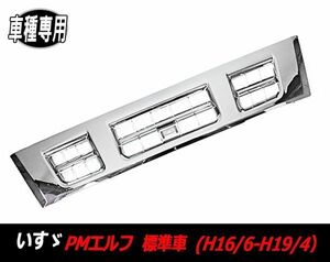 いすゞ 超低 PM エルフ 標準 車 フロント グリル メッキグリル H16.06～19.04 ラジエーター グリル 新品