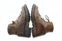 △ LONE WOLF ロンウルフ LOGGER BOOTS 編み上げ ロガーブーツ LW00125 size8 茶 ブラウン 103 _画像5