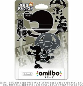 amiibo Mr.ゲーム&ウォッチ (大乱闘スマッシュブラザーズシリーズ)