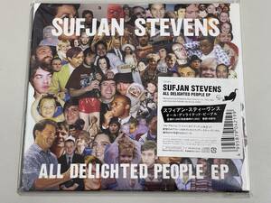 【超美品CD】all delighted people ep/sufjan stevens/オール・ディライテッド・ピープル/スフィアン・スティーヴンス【日本盤】