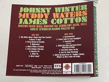 【ほぼ新品CD2枚組】boston music hall, 2/26/1977/johnny winter muddy waters/ジョニー・ウィンター/マディ・ウォーターズ【輸入国内盤】_画像2