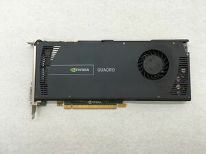 【即納/送料無料】NVIDIA QUADRO 4000 DDR5 2GB/ビデオカード 【中古品/現状品】 (GP-I-066)