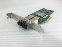 【即納】 Qlogic PX2810403-01 QLE2562 8Gbp/s Dual Port Fibre Channel Host Bus Adapter +FTLF8528P3BCV-QL 【中古現状品】 (SV-Q-272)_画像1