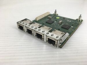 【即納/送料無料】 DELL FM487 Broadcom 5720 Quad Port 1gb BaseT Ethernet Network Daughter Card 【中古パーツ/現状品】 (SV-D-267)