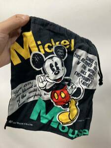 90’s Walt Disney Company Mickey Mouseミニポーチ　