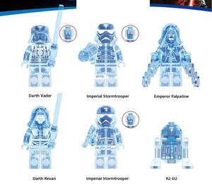 即納 6体セット スターウォーズ　ブロック ミニフィグ レゴ LEGO 互換 ミニフィギュア　eo