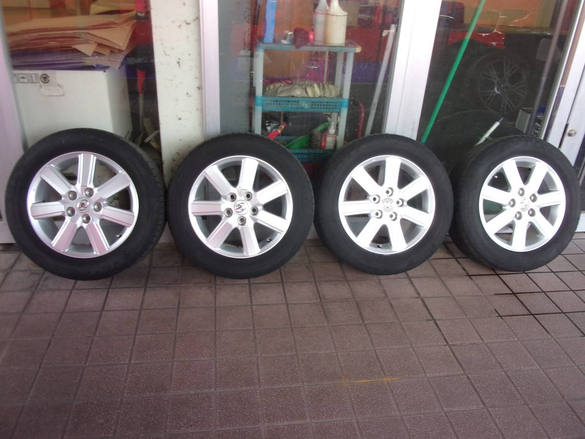 ♪A0458 トヨタ VOXY純正アルミホイール 205/60R16 タイヤセット ♪A0458 トヨタ VOXY純正アルミホイール 205/60R16 タイヤセット