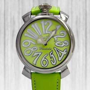 【アウトレット】GaGa MILANO ガガミラノ マヌアーレ　40mm　ホノルル限定モデル 5020.L.E.HO.3 【未使用】