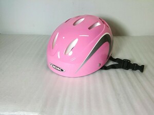 OGK　子供用　自転車用ヘルメット　KIDS-X7　ピンク色　（サイズ53～54センチ未満）中古
