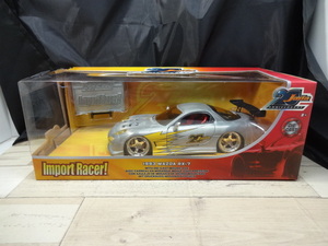 1/24 Jada Toys ダイキャストカー　アニバーサリー モデル　1993 MAZDA RX-7　開封品