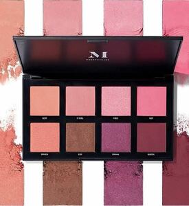 MORPHE 8C Cool Pro Blush Palette モーフィー　パウダー　ナチュラル　チーク　パレット　チークブラッシャー　ピンク　コーラル