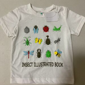 新品　昆虫柄　Tシャツ　95
