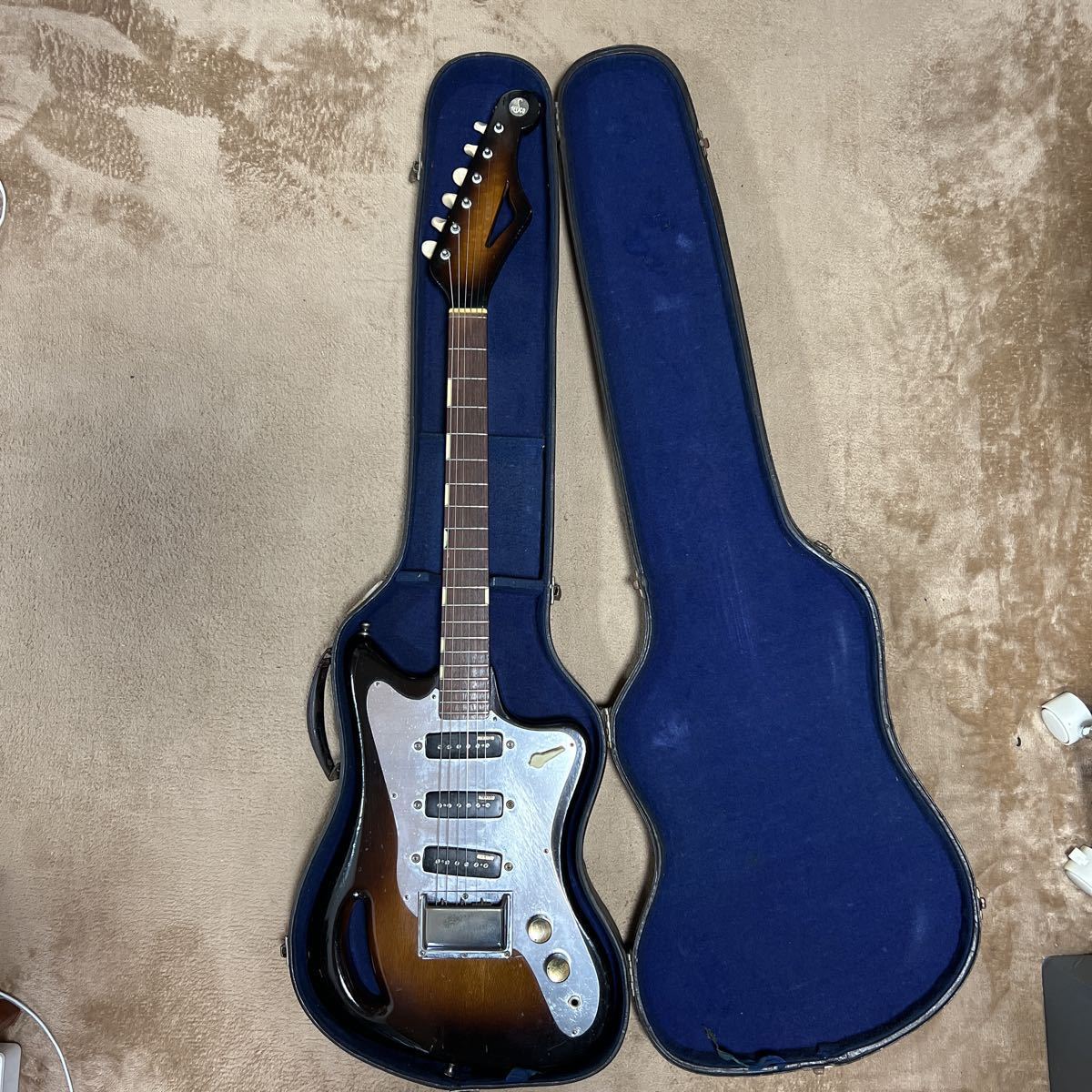 Teisco T60 １９６０年初期 テスコ 初期 ビザールギター ヴィンテージ-