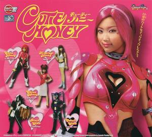 * gashapon HGIF Cutie Honey photography version ( all 5 kind set ) *V