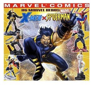 ★　ガシャポン　HGシリーズ　マーベルヒーローズ　X-MEN × SPIDER-MAN　( 全６種セット )　◆◆