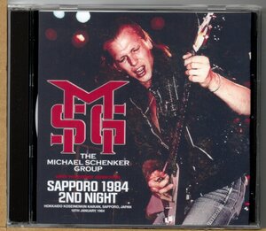 【中古CD】MSG(MICHAEL SCHENKER GROUP) / SAPPORO 1984 2ND NIGHT