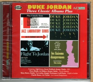 【新品CD】DUKE JORDAN /THREE CLASSIS ALBUMS PLUS(DO IT YOURSELF JAZZ:VOL.1+TRIO&QUINTET+FLIGHT TO JORDAN+LES LIAISONS DANGEREUSES)