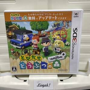 とびだせ どうぶつの森 amiibo+ 任天堂　3DS ソフト　ゲーム　任天堂3DS ニンテンドー