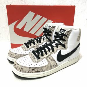 未使用 Nike Terminator High Cocoa Snake FB1318-100 US10 28cm ナイキ ターミネーター ココアスネーク