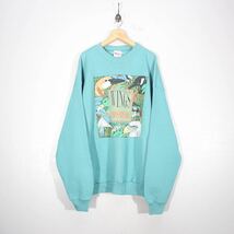 USA VINTAGE Hanes BIRDS PRINT DESIGN SWEAT SHIRT/アメリカ古着鳥プリントデザインスウェット_画像4